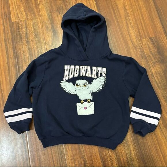 Hogwarts Harry Potter H&M navy hoodie - Picture 1 of 4